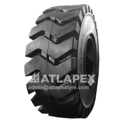 Solid 26.5-25 tyre with pattern AP-LMAX