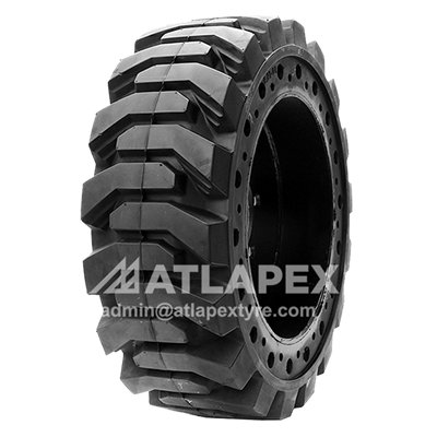 Telehandler solid tire with pattern AP-SKS for Boom lift