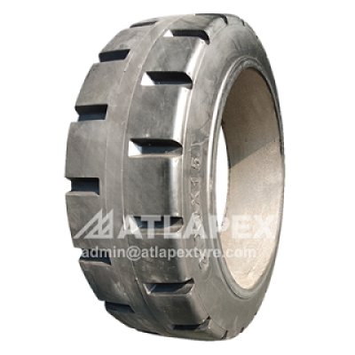 Miling machien solid tires with PNTR pattern