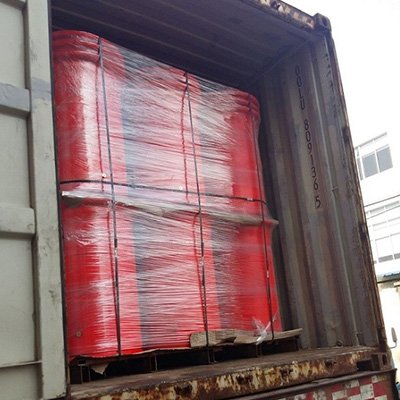 Wheels Loading Container 